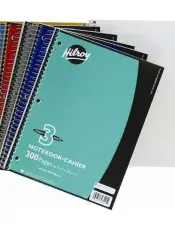 Hilroy 3 Subject Notebook