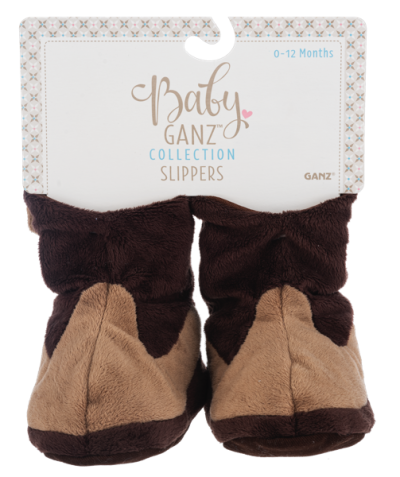 Cowboy Boot Slippers (1 pair)