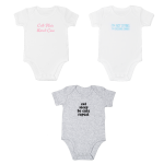 Giggle Diaper Shirts (3 pc. ppk.)