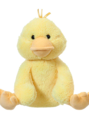 12" SITTING ANIMALS - YELLOW DUCK