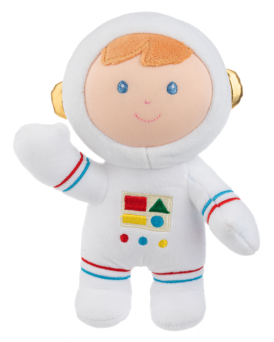 8.5" ASTRONAUT DOLL W/ RATTLE