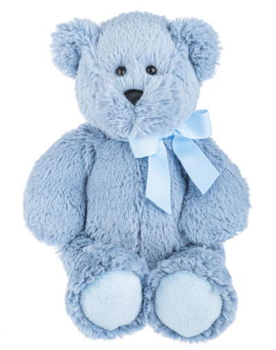 12" WESLEY BEARS - BLUE