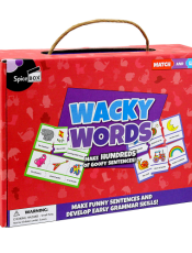 MATCH & LEARN - WACKY WORDS