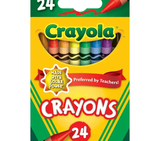 Crayola Classic Color Crayons, 24 Count Box
