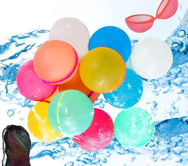 Reusable Water Balloons For Kids | Magnetic Refillable Water