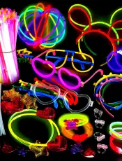 500 Glow Sticks Party Pack Necklaces And Bracelets