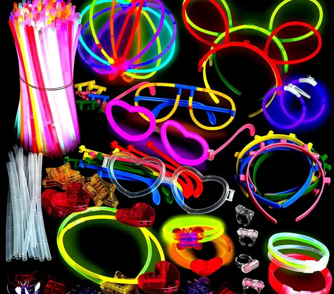 500 Glow Sticks Party Pack Necklaces And Bracelets