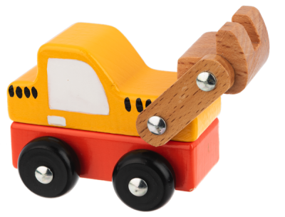3" Wooden Wee Beeps - Trucks - Image 3
