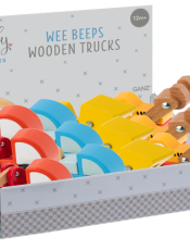 3" Wooden Wee Beeps - Trucks