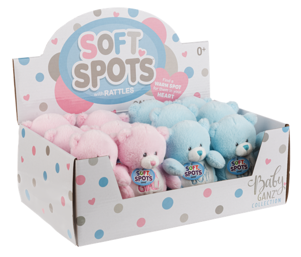4"GIRL/BOY SOFTSPOT RTL
