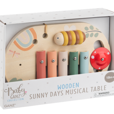 11" SUNNY DAYS MUSICAL TABLE