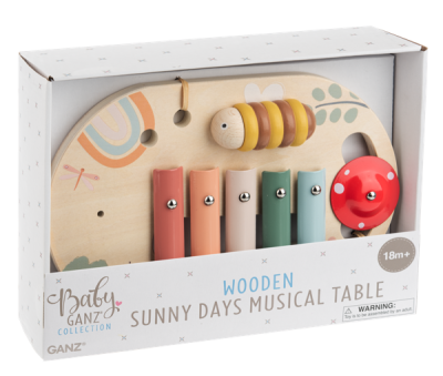 11" SUNNY DAYS MUSICAL TABLE