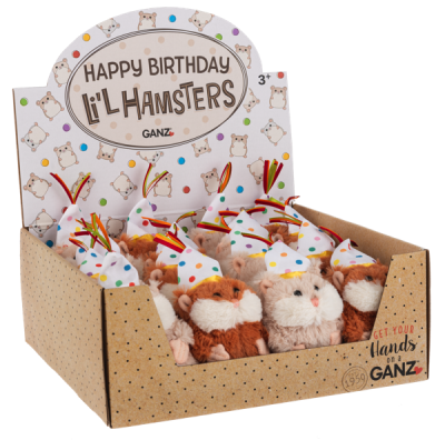 3.5" BIRTHDAY HAMSTER