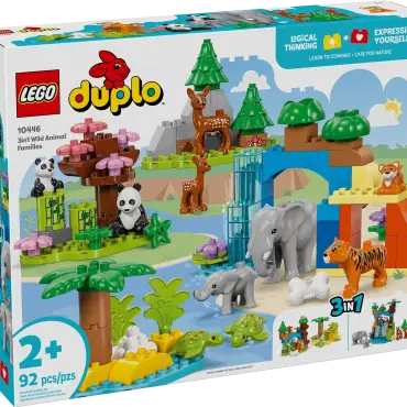 LEGO DUPLO Town 3in1 Wild Animal Families