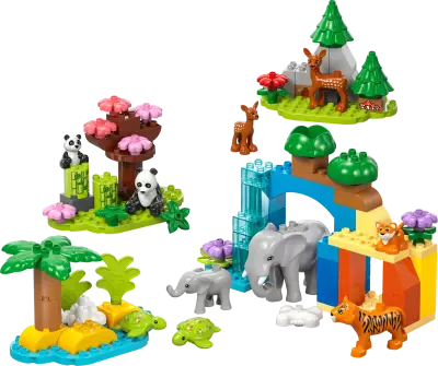 LEGO DUPLO Town 3in1 Wild Animal Families - Image 4