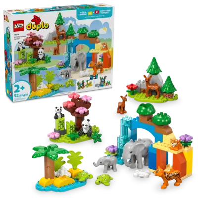 LEGO DUPLO Town 3in1 Wild Animal Families - Image 3
