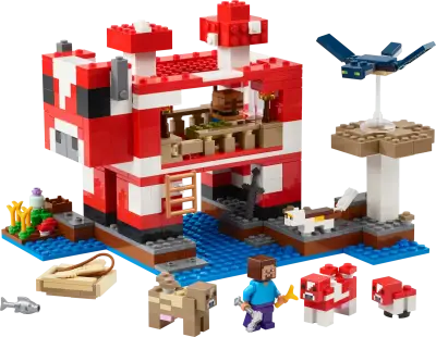 LEGO Minecraft Mushroom House - Image 3