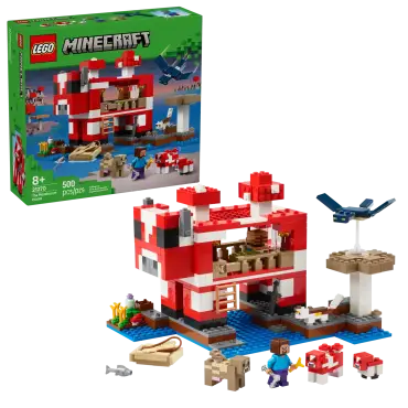 LEGO Minecraft Mushroom House