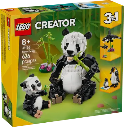 LEGO Creator Wild Animals: Panda Family