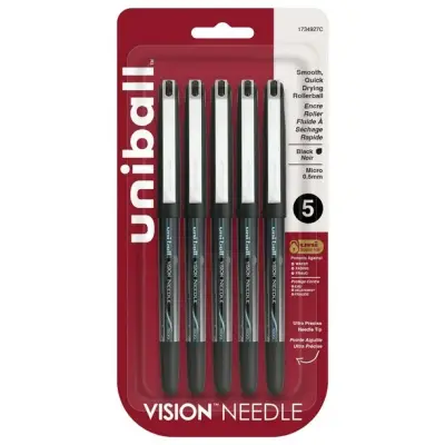 uniball™ Micro Point 0.5mm Blk 5 Pack