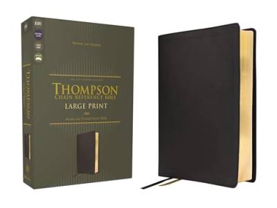 ESV, Thompson Chain-Reference, Large Print Bible (Black Leathersoft, Revised and Updated)