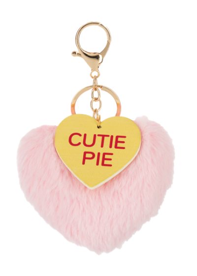 Fluffy Heart Keychains - Image 5
