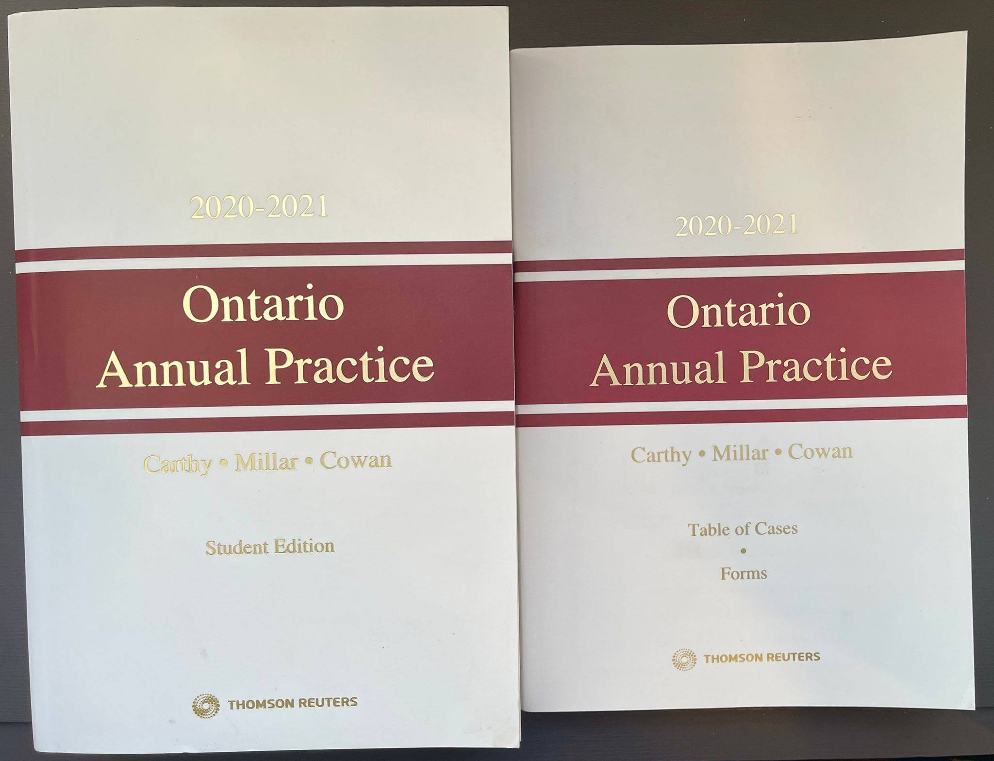 Ontario Annual Practice 2020-2021