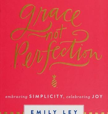 Grace, not perfection