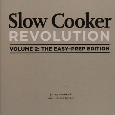 Slow cooker revolution