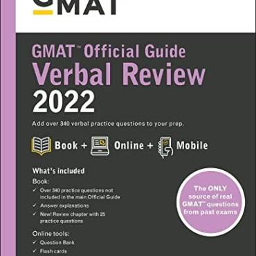 GMAT Official Guide Verbal Review 2022