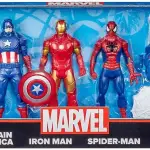 Hasbro Pack-of-6 Marvel Action Figures