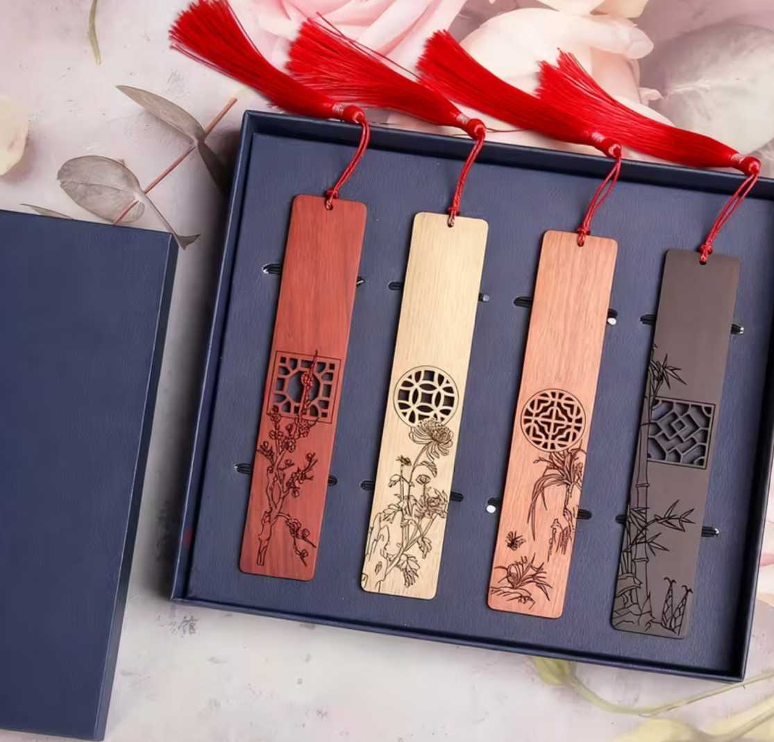 Wooden Bookmarks 1pc