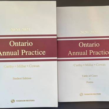 Ontario Annual Practice 2020-2021